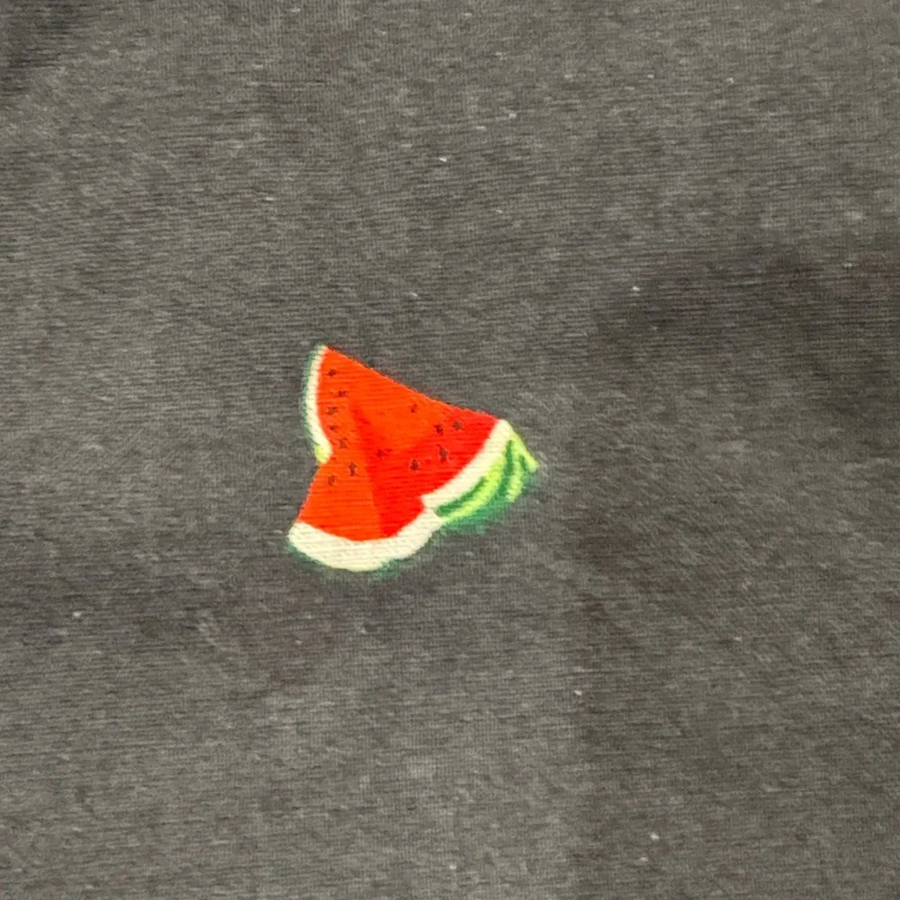 Divided Blue Shirt with Red Watermelon Pattern. Size Small - Picture 3 of 8